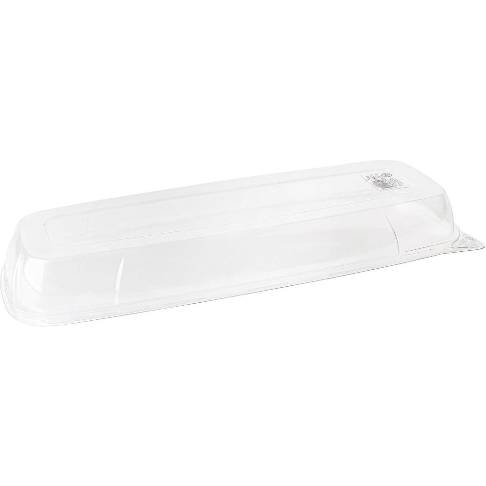 imageParty Bargains 17x5 Inch Plastic Dome Lids Clear 4 Pack