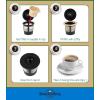 300 Paper Coffee Single-Use Filters, Brown, All-Natural & Unbleached for Keurig Brewers and Compatible with K-Cup Pods 1.0 & 2.0 Models, Disposable filters(Brown)