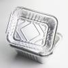 PARTY BARGAINS 1 lb Small Aluminum Pans with Plastic Dome Lids, 800 Pack Disposable Foil Take-Out Containers, 5.5 x 4.5 Inch Meal Prep Baking Pans for Pies, Cakes, Meats, Oven Safe up to 240°C(200)