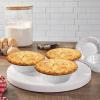 PARTY BARGAINS 12oz Aluminum Pie Pans – 50 Pack, 6-inch Disposable Round Mini Pie Pans for Pies, Tarts, Quiche (Max 240°C)(12 Oz)