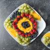 PARTY BARGAINS 14″ Disposable Plastic Serving Tray 8-Pack – White Square Party Platters for Snacks, Appetizers, Charcuterie, Weddings & Catering