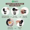 PARTY BARGAINS 300 Compact Disposable Coffee Filter Liners – Compatible with Keurig Brewers & K-Cup Reusable Pods, Single-Serve Paper Filters(White Classic)