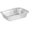 PARTY BARGAINS 5 lb Aluminum Pans with Board Lids, 50 Pack – 9 x 7 in Disposable Foil Roasting & Steam Table Pans for Catering, Takeout, Meal Prep, Oven Safe up to 240°C(20)