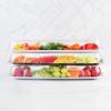 Party Bargains 17×5 Inch Plastic Dome Lids, Clear, 8 Pack