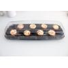 Party Bargains 17×5 Inch Plastic Dome Lids, Clear, 8 Pack