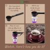 Party Bargains Coffee Scoop for Keurig Reusable K Cups – 1 Scoop for Single Serve Refillable Keurig Filters – Black