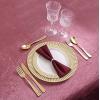 Party Bargains Disposable Plastic Gold Cutlery Set | Durable & Elegant Stylish Polished Gold Cutlery | 80 Forks, 40 Knives, 40 Spoons, Party of 40
