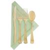 Party Bargains Disposable Plastic Silverware Flatware Forks | Durable & Elegant Stylish Polished Gold Cutlery | Pack of 120