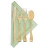 Party Bargains Disposable Silverware Flatware Plastic Spoons | Durable & Elegant Polished Gold Cutlery | Pack of 120