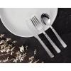 Party Bargains Disposable Silverware Spoons with Pebbled Design, 64 Count, Silver, Heavy Duty Plastic Flatware Cutlery Utensils, Excellent for Weddings, Parties, Buffet, Catering(Silver Combo)