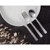 Party Bargains Disposable Silverware Spoons with Pebbled Design, 64 Count, Silver, Heavy Duty Plastic Flatware Cutlery Utensils, Excellent for Weddings, Parties, Buffet, Catering(Silver Combo)