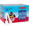 Blue Sky 3″ Plastic Mini Spoons – (400 Count) White, Heavy-Duty Disposable Plastic Tasting Spoons, Excellent for Desserts, Appetizers, Jello Shots, Yogurts, Spices and Samples