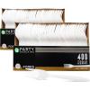 Blue Sky Medium Weight Plastic Fork, White, Case of 400 (2, 1 PACK)