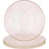 Hammered Pink Gold Rim