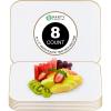 PARTY BARGAINS 8″ x 11″ Disposable Plastic Serving Tray 8-Pack – White with Gold Rim Rectangular Party Platters for Snacks, Appetizers, Charcuterie, Weddings & Catering