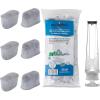 Water Filter Starter Kit – 6 Replacement Charcoal Filters with Filter Holder – Compatible with Keurig 2.0 Coffee Brewers(Water Filter 2.0 – 6 Cartridges)