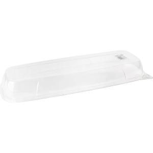 Party Bargains 17×5 Inch Plastic Dome Lids, Clear, 8 Pack