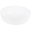 PARTY BARGAINS 16oz Edge Collection Disposable Bowls, 10 Pack, Pink, Round Plastic Bowls for Mixing, Serving, and Storing Foods, Salads, Desserts(White)