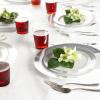 PARTY BARGAINS 5 Disposable Table Covers – 54″ X 54″ White Table Cover, 3 Ply Paper & Plastic Tablecloth(A White)