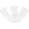 PARTY BARGAINS 6oz Disposable Organic Collection Round Bowls, 50 Pack, Clear, Premium-quality & Elegant Plastic Dish Bowl Containers, Dishware for Storing, Serving