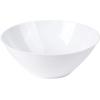 PARTY BARGAINS 6oz Disposable Organic Collection Round Bowls, 50 Pack, White, Premium-quality & Elegant Plastic Dish Bowl Containers, Dishware for Storing, Serving