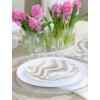 PARTY BARGAINS 7.5″ & 10″ Curve Collection Disposable Dinner Plates Combo – 32 Pack, Heavy Duty Silver Gold Curve Elegant Tableware Dish Plates for Banquets, Catering, and Formal Events