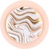PARTY BARGAINS 7.5″ & 10″ Curve Collection Disposable Dinner Plates Combo – 32 Pack, Heavy Duty White/Pink Gold Curve Elegant Tableware Dish Plates for Banquets, Catering, and Formal Events