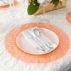 PARTY BARGAINS Disposable Cloth-Like Paper Guest Towels 100 Pack 13″ x 16″ White with Silver Line, Soft Absorbent Decorative Napkins for Weddings, Parties, Events, Home(White With Silver Line)