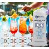 Party Bargains 10 lb Plastic Drawstring Ice Bags 1000 Count 20″ x 12″ Durable Heavy Duty Ice Storage Bags for Parties Catering Coolers Outdoor Events(100)