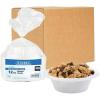 Blue Sky 12 oz white disposable plastic bowls, heavy duty plates. 200 per pack, 200 PACK(12 Oz.)