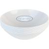 PARTY BARGAINS 16oz Disposable Organic Collection Round Bowls, 10 Pack, White, Elegant Plastic Dish Bowl Containers, Dishware for Storing, Serving