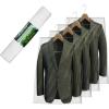 PARTY BARGAINS 60 x 20 Inch Disposable Clear Garment Bags, 50 Pack – Heavy-Duty Plastic Clothes Covers for Suits Dresses Coats, Closet & Travel(40 x 25 IN)