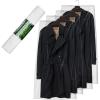PARTY BARGAINS 60 x 20 Inch Disposable Clear Garment Bags, 50 Pack – Heavy-Duty Plastic Clothes Covers for Suits Dresses Coats, Closet & Travel(60 x 24 IN)