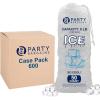 Party Bargains 8 lb Plastic Drawstring Ice Bags 19″x11″ (600 Count)