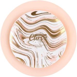 PARTY BARGAINS 7.5″ & 10″ Curve Collection Disposable Dinner Plates Combo – 64 Pack, Heavy Duty White/Pink Gold Curve Elegant Tableware Dish Plates for Banquets, Catering, and Formal Events