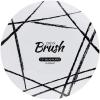 PARTY BARGAINS 7.5″ Brush Strokes Collection Salad Plates, 20 Pack, White Plate/Black Brush, Disposable Plastic Tableware Plates for Birthday, Parties, Banquet, Formal Events
