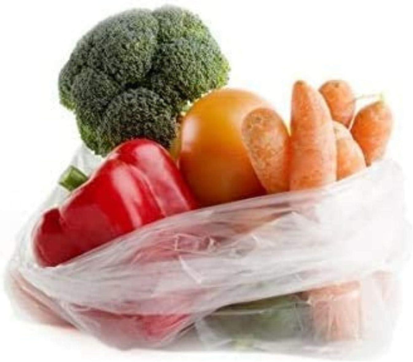 imageParty Bargains 10 X 15 Plastic Unprinted Produce Bag on a Roll Bread and Grocery Clear Bag 450 Bags12 x 16 Inches