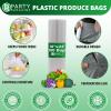 Party Bargains 10″ X 15″ Plastic Unprinted Produce Bag on a Roll, Bread and Grocery Clear Bag, 450 Bags(18 x 24 Inches)