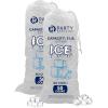 Party Bargains 15 lb Plastic Drawstring Ice Bags 600 Count 24″ x 14″ Durable Heavy Duty Ice Storage Bags for Parties Catering Coolers Outdoor Events(100)