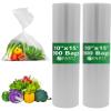 PARTY BARGAINS 15″ X 10″ Clear Produce Bag – 450 Bags on a Roll, Durable Plastic Grocery Bags for Food, Bread, Pastries, Fruits, Vegetables(15 x 10 Inches 900 Bags)