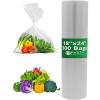 Party Bargains 10″ X 15″ Plastic Unprinted Produce Bag on a Roll, Bread and Grocery Clear Bag, 450 Bags(18 x 24 Inches)