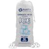 Party Bargains 15 lb Plastic Drawstring Ice Bags 600 Count 24″ x 14″ Durable Heavy Duty Ice Storage Bags for Parties Catering Coolers Outdoor Events(50)