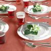 PARTY BARGAINS Disposable Table Covers, 54 x 108 Inch, Purple, 3-Ply Paper & Plastic Spill-Resistant Party Tablecloths, 5 Pack(Burgundy)