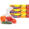 PARTY BARGAINS 1 Gallon Food Storage Bags with Twist-Ties, 11″ x 13″ (225 Count) – Heavy Duty Plastic Food Saver Bags for Kitchen, Meal Prep, Freezer & Pantry Organization(Clear)