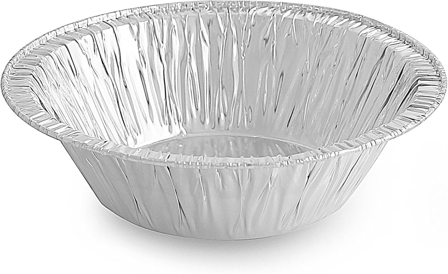image:imagePARTY BARGAINS 12oz Aluminum Pie Pans 100 Pack 6inch Disposable Round Mini Pie Pans for Pies Tarts Quiche Max 240C