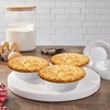 PARTY BARGAINS 12oz Aluminum Pie Pans – 100 Pack, 6-inch Disposable Round Mini Pie Pans for Pies, Tarts, Quiche (Max 240°C)