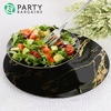 Party Bargains Disposable Plastic Flatware Salad Fork Utensils, 32 Pack, Silver, Novelty Modern Design Kitchen Silverware Cutlery, Excellent Use for Household Dinner, Parties, Buffet, Catering