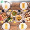 Party Bargains Disposable Upscale Collection Forks, 20 Count, Silver, Plastic Flatware Cutlery Utensils, Excellent for Birthdays, Parties, Buffets, Catering Service, Formal Events